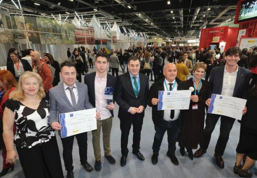 Román Rodríguez felicita ao destino as Mariñas Coruñesas e Terras do Mandeo na entrega dos recoñecementos SICTED 2019 en FITUR