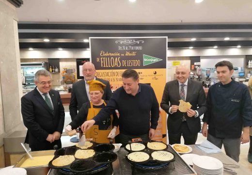 A filloa tradicional de Lestedo poderá degustarse gratuitamente en El Corte Inglés de Santiago ata o 29 de febreiro