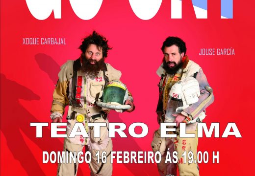 No domingo 16 de febreiro ás 19.00 h no teatro Elma, a compañía de teatro Malasombra presenta “GO ON!”, unha comedia protagonizada por Xoque Carbajal e Jouse García e dirixida por Marcos Orsi.