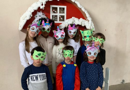 Os nenos e nenas do Lousame Concilia celebran obradoiros de antefaces e filloas