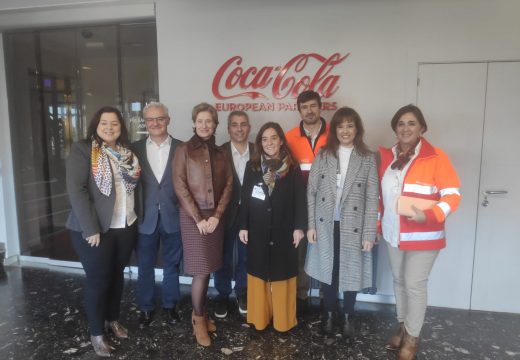 Rey destaca o valor estratéxico que supón para a cidade a presenza de Coca-Cola