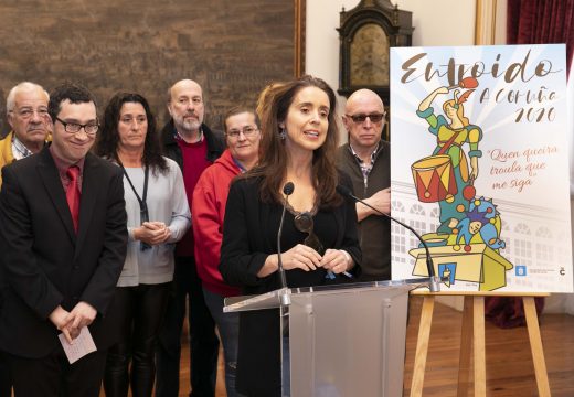 María Pita abandeira a troula deste Entroido coruñés que lembrará a Fernando Amaro