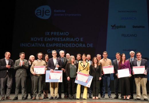 Rey agradece á Asociación de Xoves Empresarios “o traballo que realizan por promover unha cultura emprendedora que nos fai ter unha identidade propia”