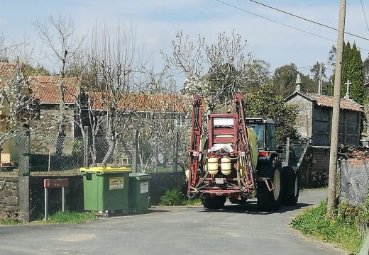 O Concello de Brión realizou traballos de limpeza e desinfección nas súas 106 aldeas