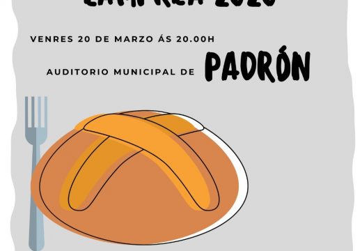 O Concello de Padrón busca a mellor empanada de lamprea no Concurso das VI Xornadas Gastronómicas