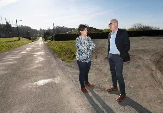 A Deputación licitará en breve a mellora da seguridade na estrada do campo de fútbol de Moeche