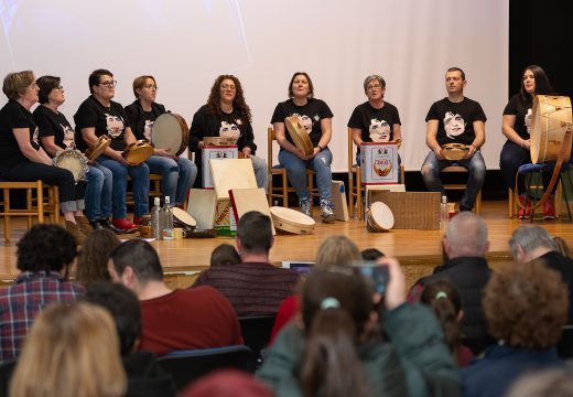 San Sadurniño despediu as homenaxes a Rosalía con música, poesía e audiovisuais