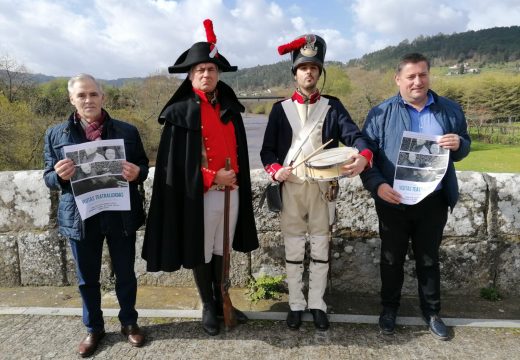 Os Concellos de Boqueixón e de Vila de Cruces reviven as batallas napoleónicas en dúas visitas teatralizadas a Ponte Ledesma