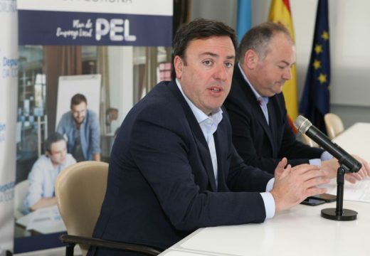 A Deputación da Coruña inviste 3 millóns de euros para crear 428 empregos nos concellos da provincia