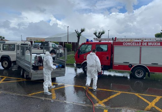 O Concello de Muxía pon en marcha a primeira máquina nebulizadora de toda a Costa da Morte