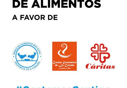 Benestar Social colabora con varias superficies comerciais nunha campaña de doazón de alimentos