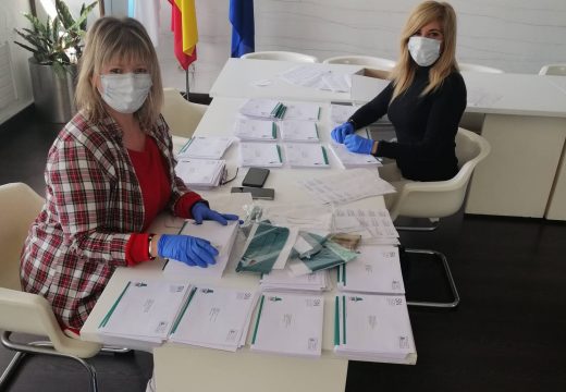 O Concello de Fene empezará este venres o reparto das 6.000 máscaras lavables fabricadas pola SOGAPS