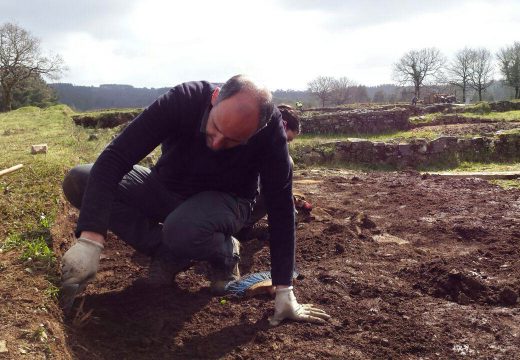 O campamento romano da Ciadella renace baixo a vexetación despois de dous meses de intervención arqueolóxica