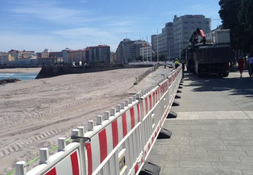 Medio Ambiente e Seguridade Cidadá activarán mañá o protocolo de uso das praias ata a apertura oficial do período estival