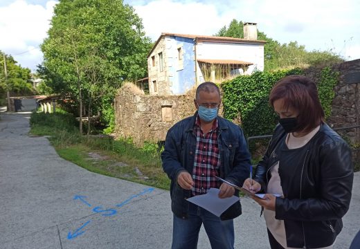 O Concello de Camariñas comeza os traballos de reurbanización das rúas Río do Cura e Sixto, na Ponte do Porto