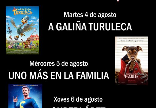 Cariño axenda de cine na rúa