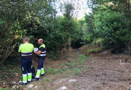 O Concello de Vimianzo recupera unha antiga senda de Berdoias para mellorar o trazado da Vía Mariana