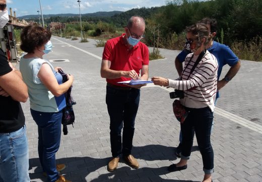 O Concello finaliza as obras de urbanización da rúa Rego do Can, en Costa Miño