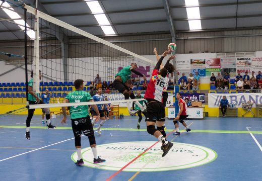 O volei volve este sábado ao municipal de San Sadurniño entre rigorosas medidas preventivas