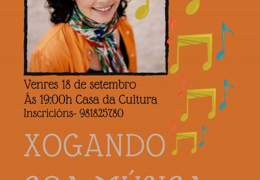 A Casa da Cultura de Lousame acolle mañá venres o obradoiro “Xogando coa música”