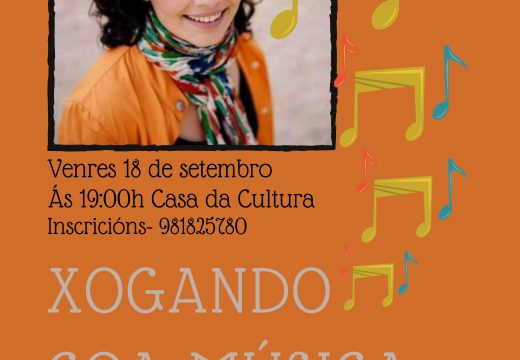 O Concello de Lousame organiza o obradoiro “Xogando coa música”, con Esperanza Mara e dirixido a crianzas a partir dos 3 anos