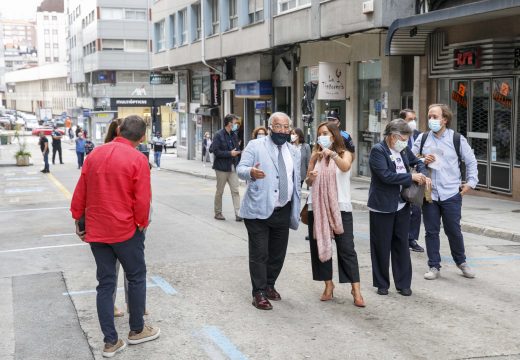 Pere Navarro mostra o seu apoio ao novo proxecto de mobilidade do Goberno de Inés Rey