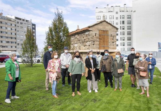 Inés Rey: “O hórreo de San Roque volve estar no lugar que lle corresponde”