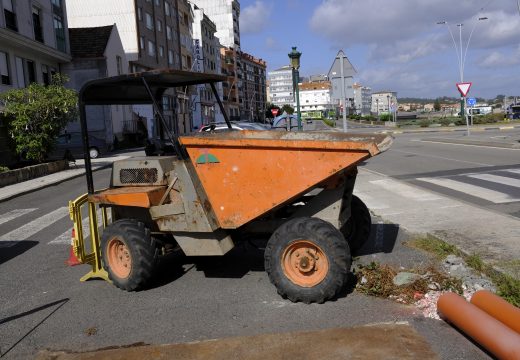 Actividades as obras de reordanación do Paseo das Carolinas e do entorno do Parque García Bayón an fachada marítima de Ribeira