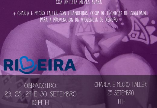 Obradoiro do empoderamento feminino no Auditorio a iniciativa do CIM de Ribeira