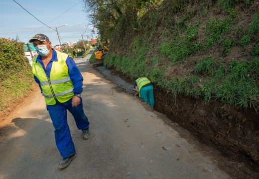 En marcha a reparación da estrada entre a Rúa Travesa e Santa Ana