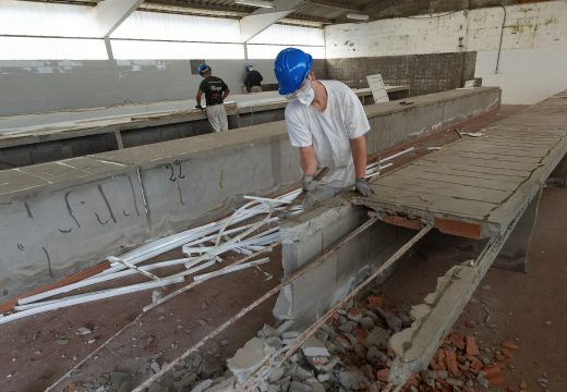 Empezan en Moeche as obras do futuro centro de transformación alimentaria