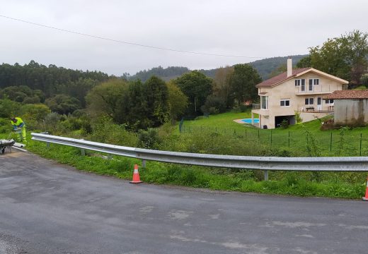 O Concello avanza na mellora da seguridade viaria en San Vicente con actuacións en tres vías