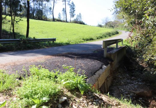 O Concello de Frades inviste case 28.000 euros no arranxo de tres pontes danadas  polos temporais do pasado inverno