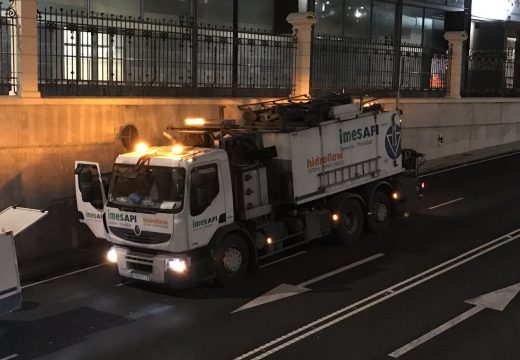 O concello comeza mañá os labores de limpeza dos túneles da cidade