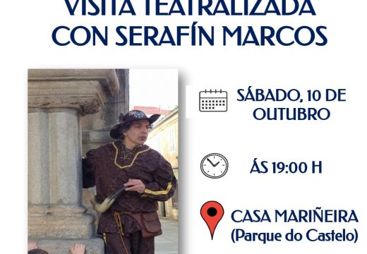 Última visita teatralizada pola Pobra da man de Serafín Marcos