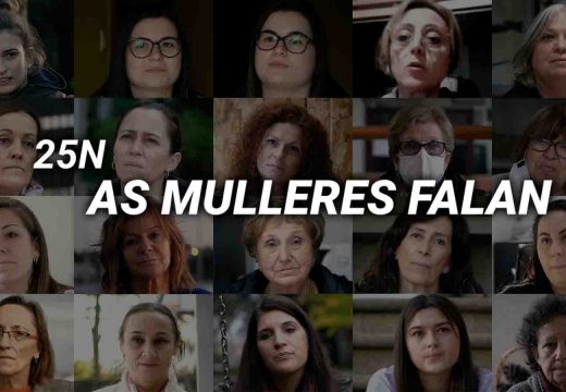 Estrea do vídeo 25N: As mulleres falan polo Día Internacional da Eliminación da Violencia contra a Muller