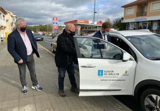 A Xunta felicita ao Concello de Abegondo por apostar pola sustentabilidade coa incorporación do seu novo coche eléctrico