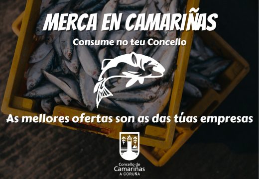 O Concello lanza unha campaña para animar á veciñanza a consumir e mercar en Camariñas