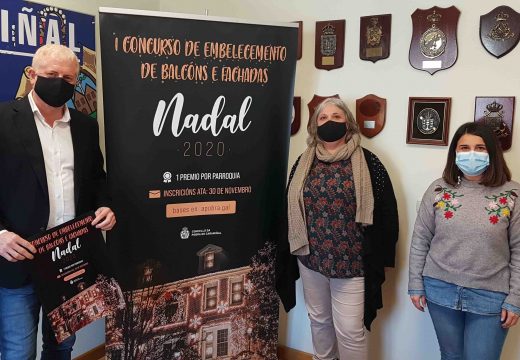 O Nadal pobrense conta cun concurso de embelecemento de balcóns e fachadas