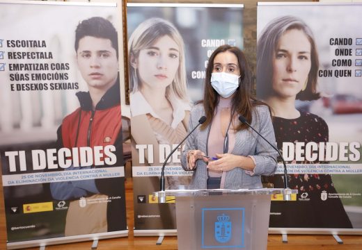 O Concello lanza a campaña “Ti decides” para concienciar á xuventude sobre a violencia de xénero