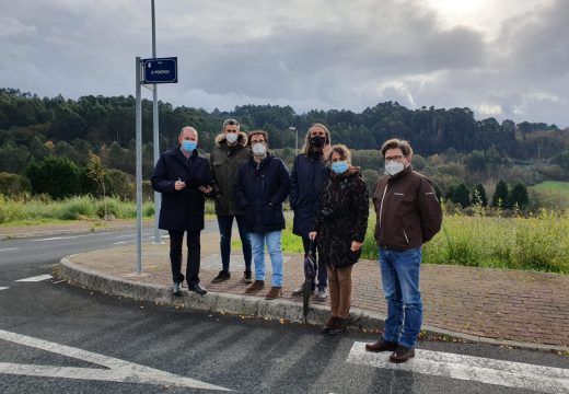 O Concello finaliza as obras de urbanización da rúa Pontigo, en Costa Miño