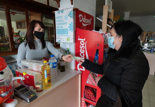 Os comercios e pequenos negocios de San Sadurniño promoven a campaña “Neste Nadal, consumo local” en colaboración co Concello