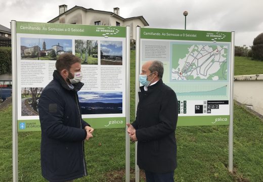 A Xunta invistiu máis 137.000 euros en axudas para a mellora das infraestruturas turísticas e de embelecemento do Camiño de Santiago en Ferrolterra