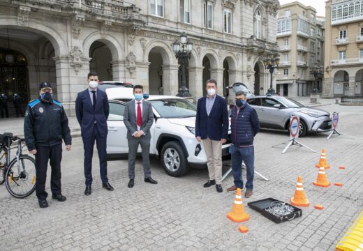 O Concello comeza a renovar a frota de vehículos da Policía Local