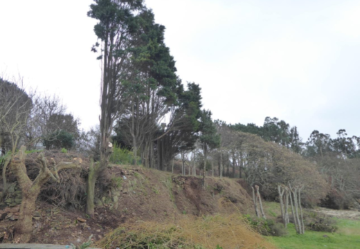 O Concello propón realizar unha escollera para protexer o xacemento da Punta dos Castros e crear a senda que unirá Area da Vila e Lingunde