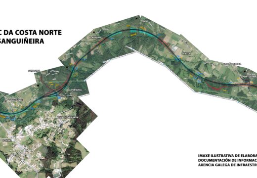 Sométese a información pública o trazado da VAP da Costa Norte entre a AG-64 e A Sanguiñeira