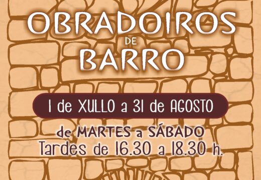 O Ecomuseo Forno do Forte de Buño acollerá obradoiros de barro nos meses de xullo e agosto