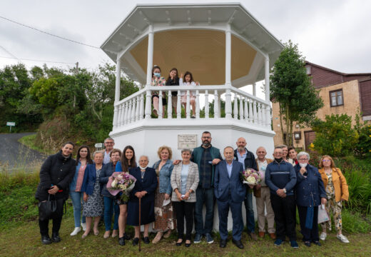 A “reinauguración” do palco de Ferreira convértese en homenaxe a Vicente Castro Naveiras, único e último alcalde de San Sadurniño durante a República