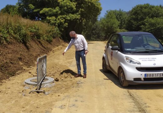 O Concello inicia a execución do saneamento nos lugares de Balbén, Ameás e A Ramalleira, na parroquia de San Vicente de Vigo