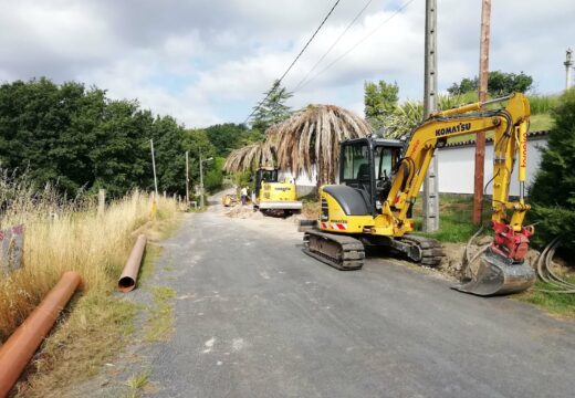 O Concello de Brión inviste máis de 85.000 euros na mellora da súa rede de saneamento e abastecemento de auga